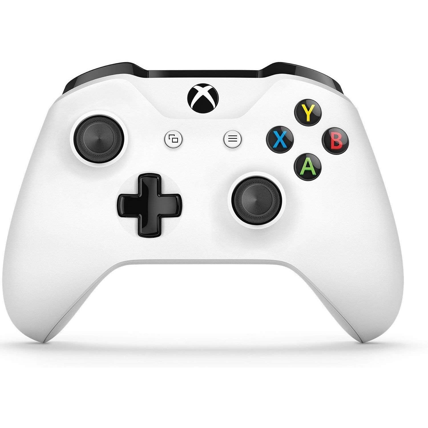 Microsoft One Wireless Video Gaming Controller, White (Renewed)