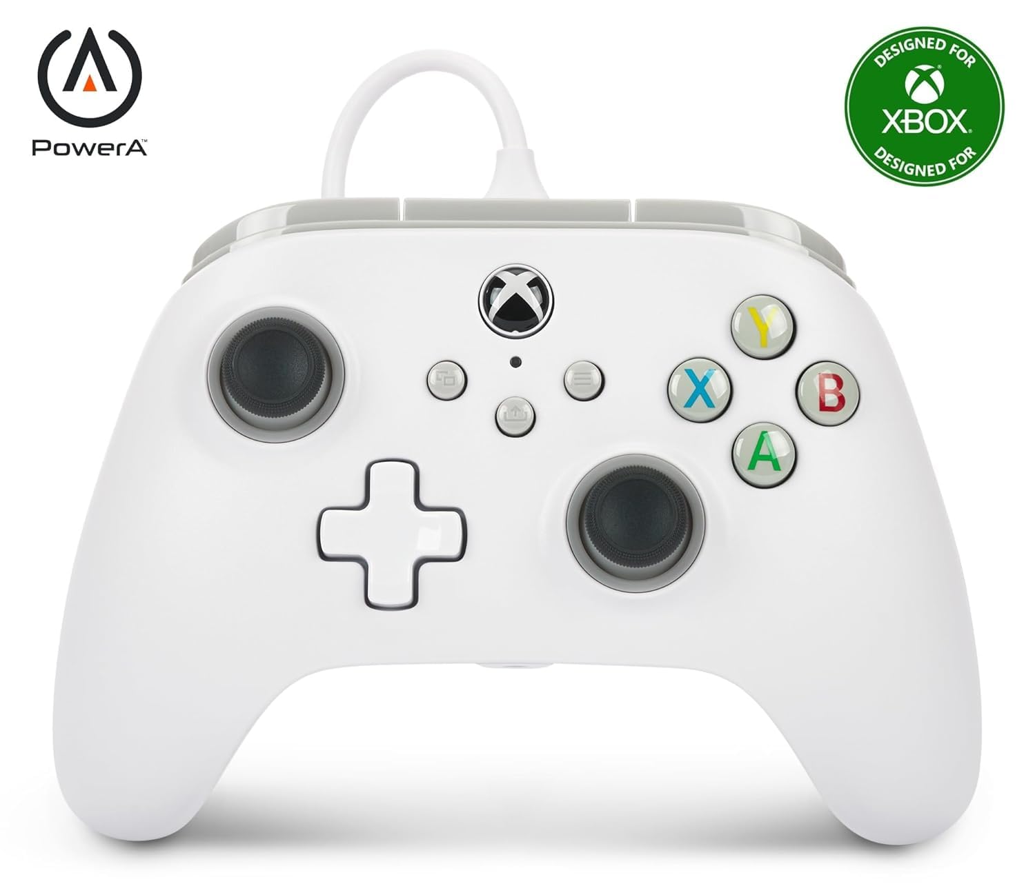 PowerA Wired Controller For Series X|S - Black, Gamepad, Video Game Controller Works with Xbox One