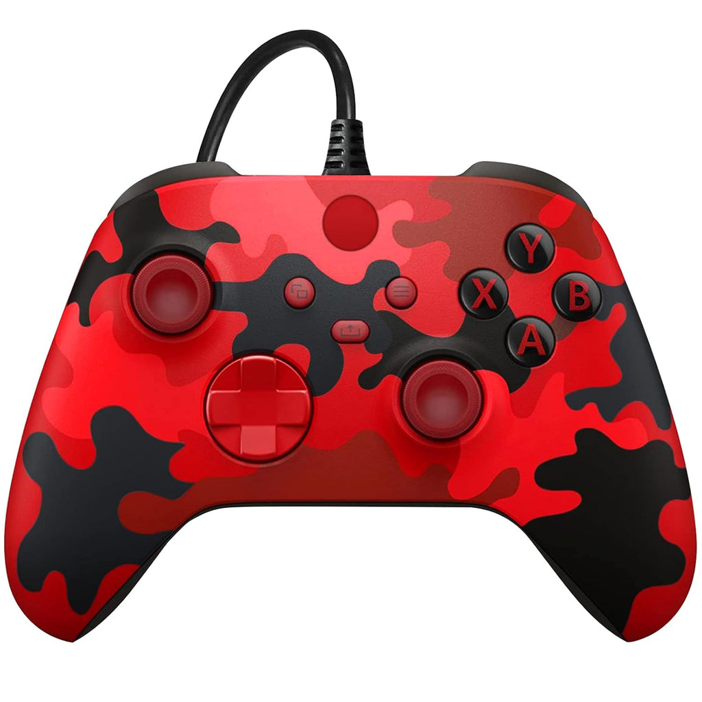 For One Controller,Wireless Gaming Xbox Controller Compatible with Xbox Series X|S, Xbox One, Windows PC,Red