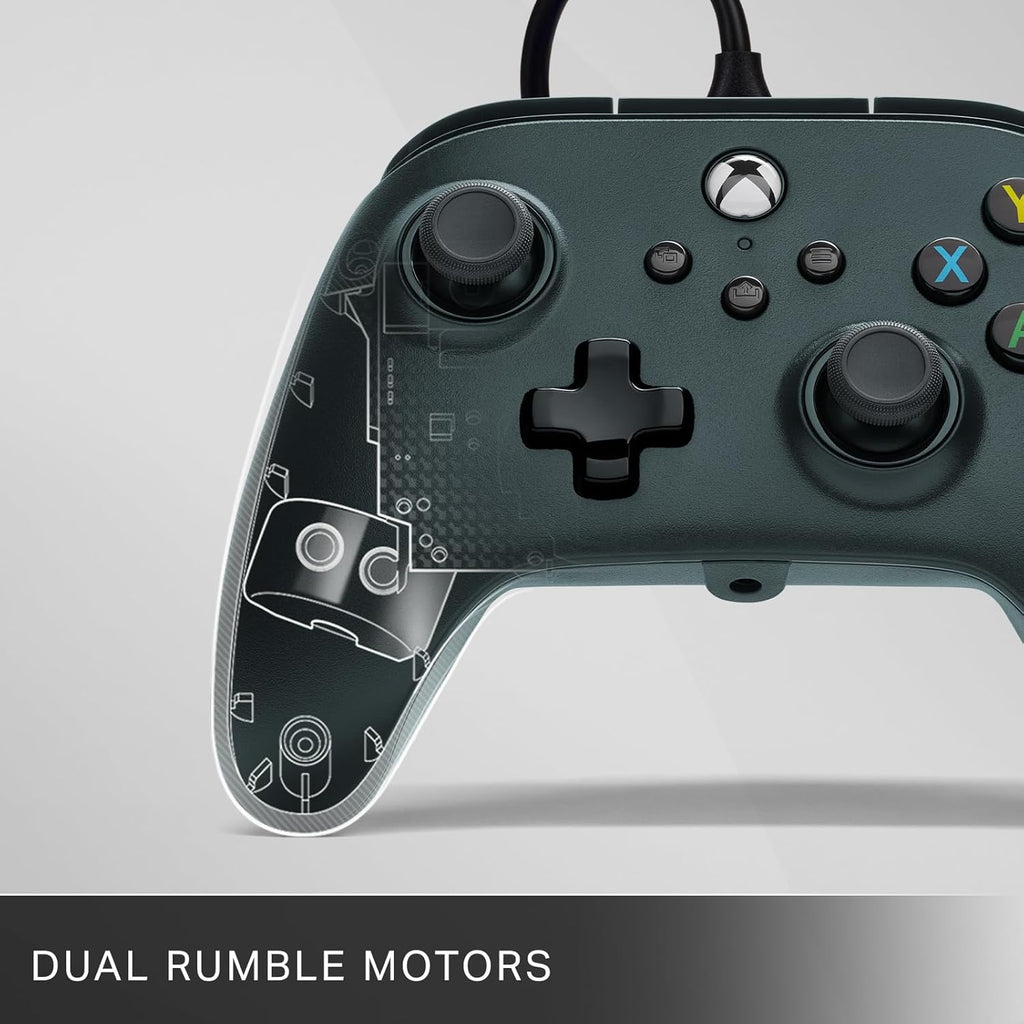 PowerA Wired Controller For Series X|S - Black, Gamepad, Video Game Controller Works with Xbox One