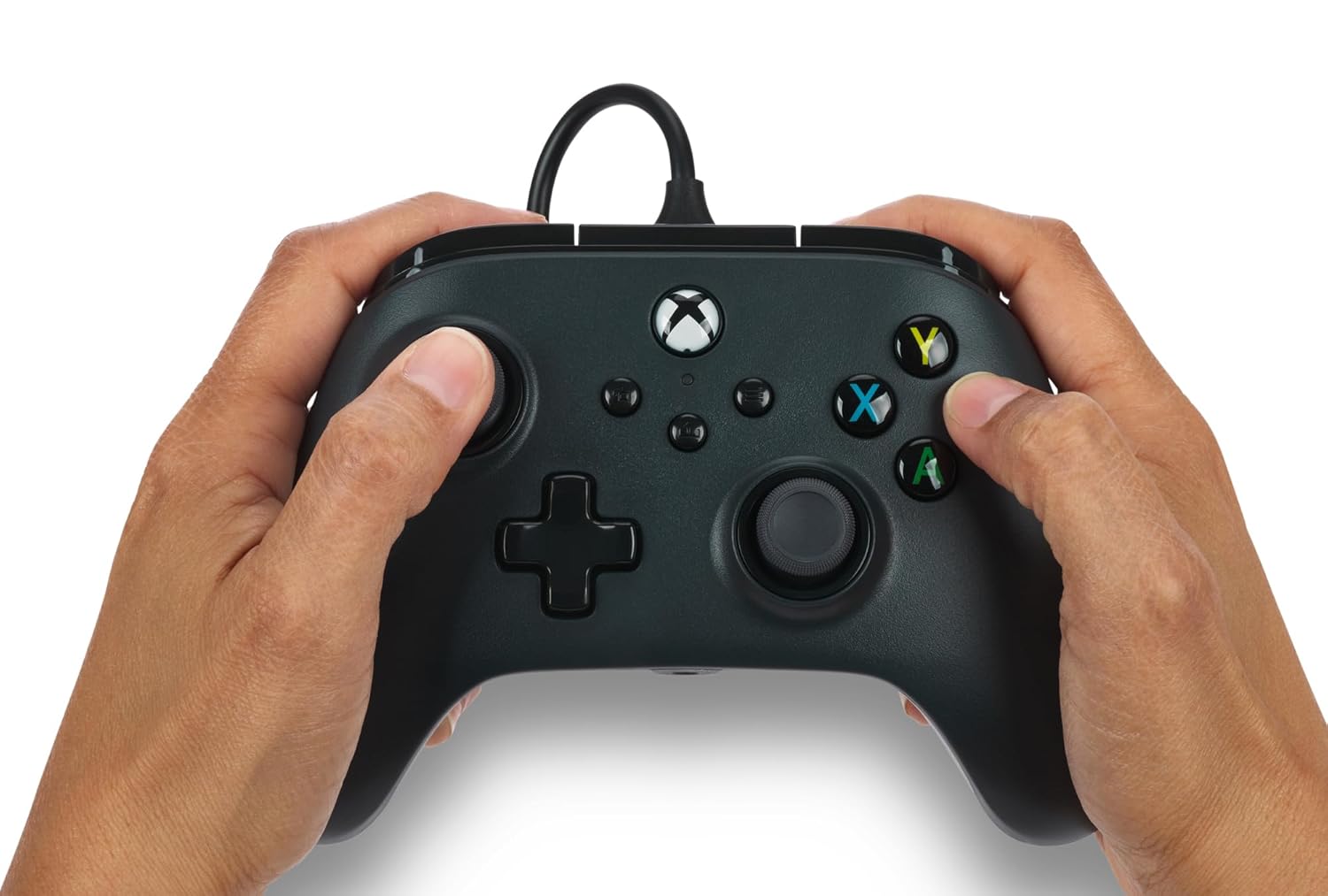 PowerA Wired Controller For Series X|S - Black, Gamepad, Video Game Controller Works with Xbox One