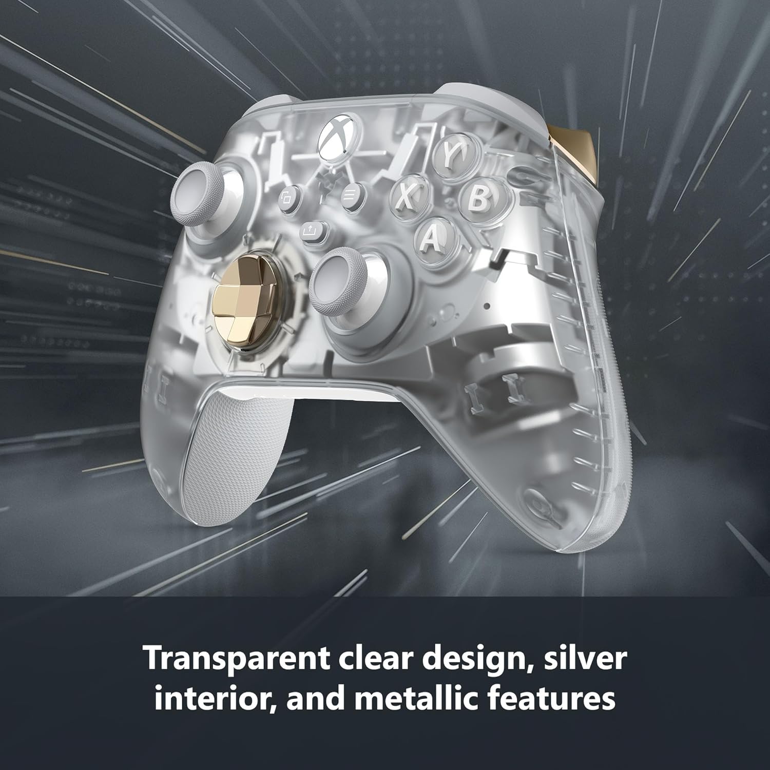 Special Edition Wireless Gaming Controller – Ghost Cipher Series X|S, One, Windows PC, Android, and iOS