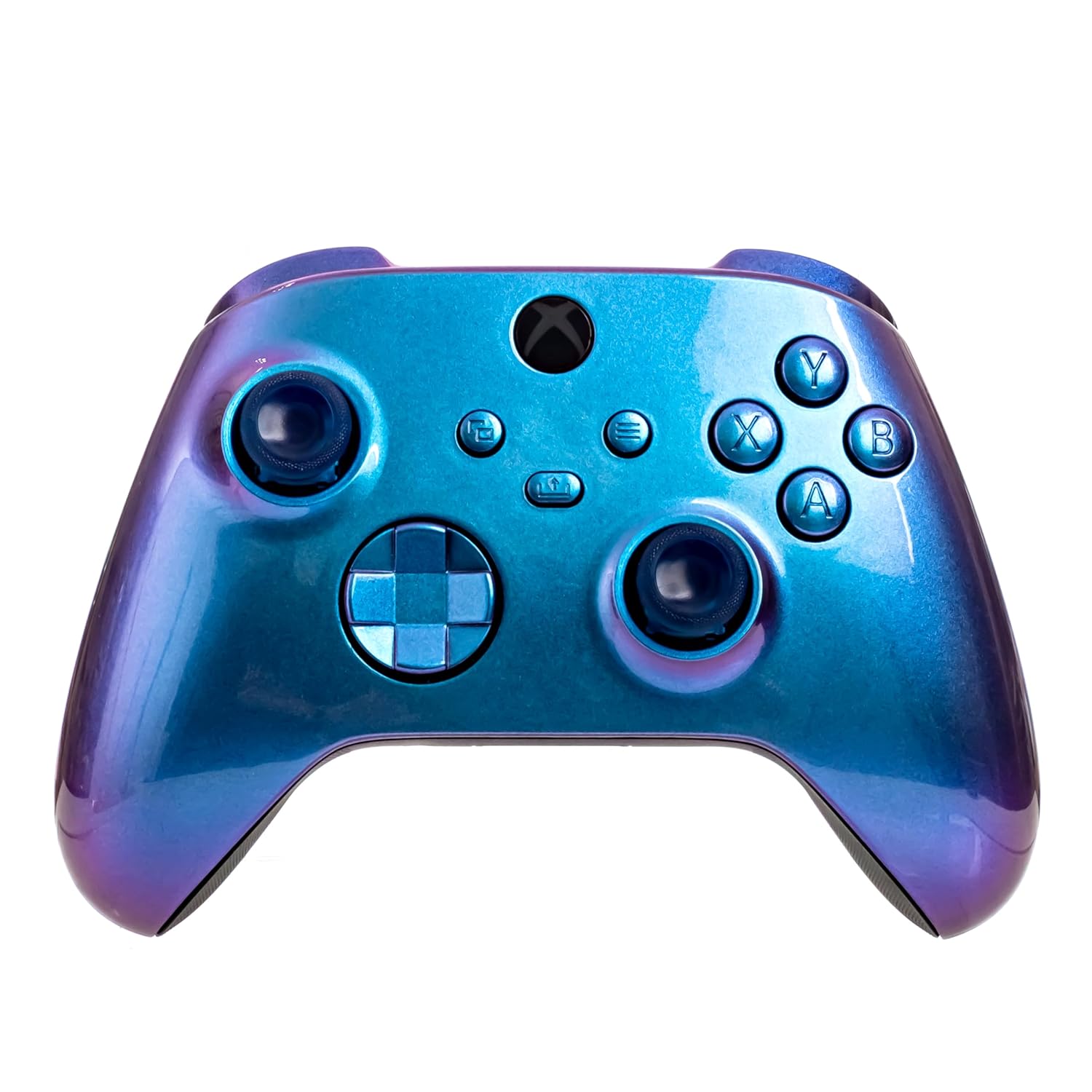 One Series X S Custom Soft Touch Controller - Soft Touch Feel, Added Grip, Neon Orange Color - Compatible with Xbox One, Series X, Series S