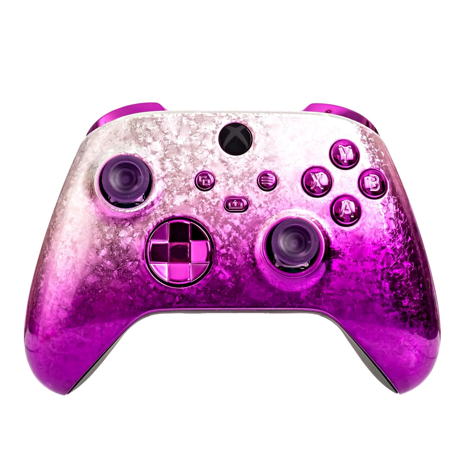 One Series X S Custom Soft Touch Controller - Soft Touch Feel, Added Grip, Neon Orange Color - Compatible with Xbox One, Series X, Series S